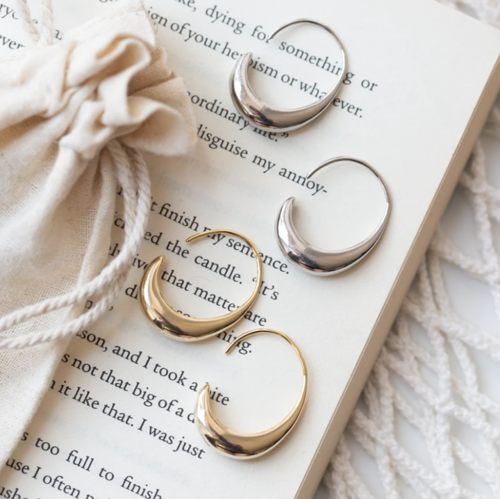 Orecchini di lusso in oro e argento